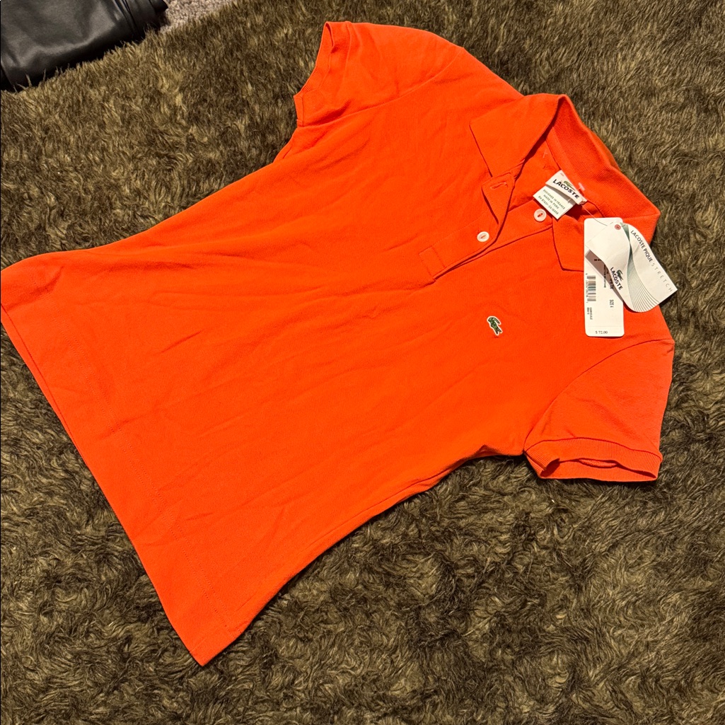 Lacoste Vibrant Orange Polo